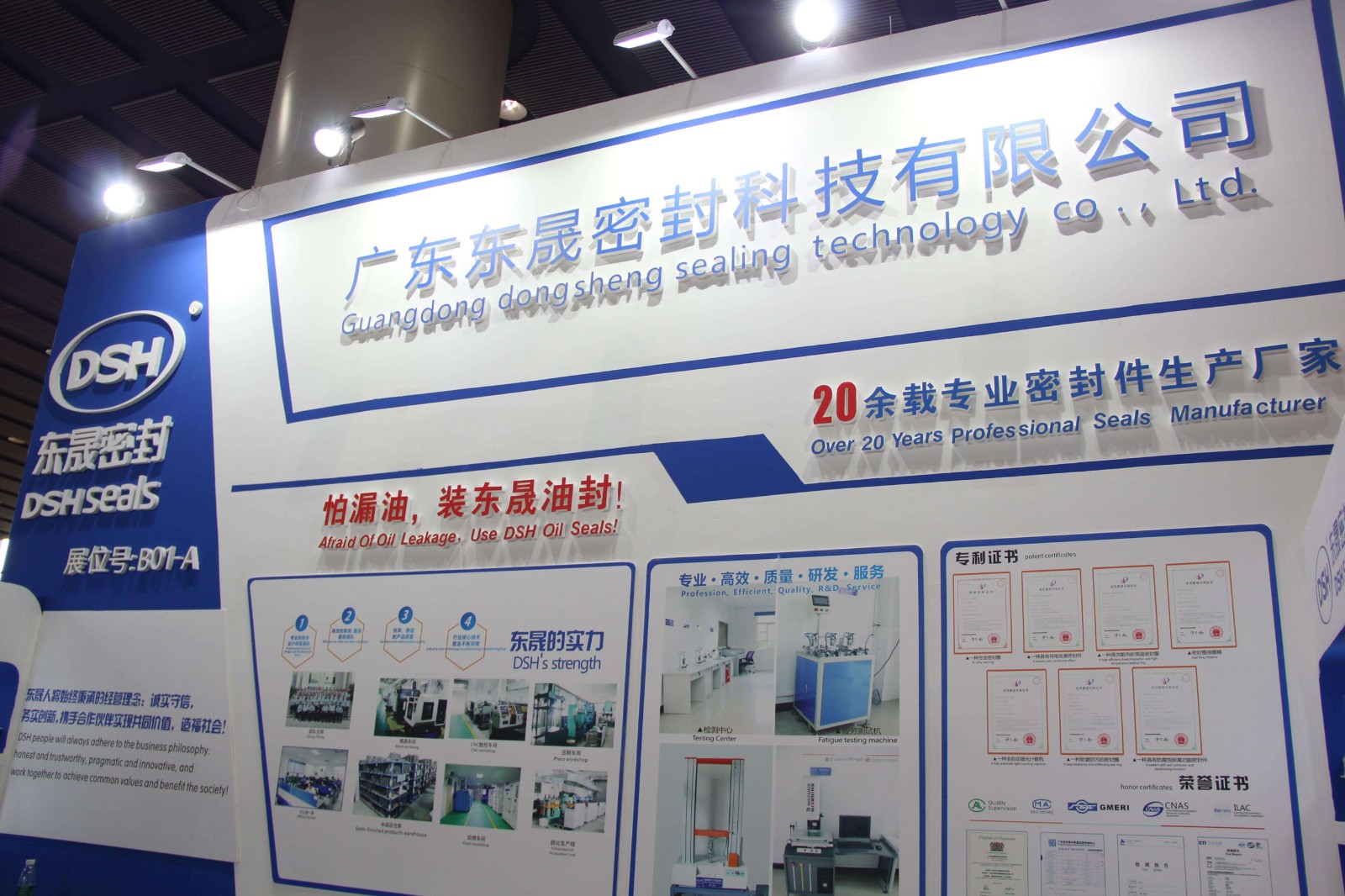 DSH-Create A Well-known Dsh Seals Brand At Home And Abroad