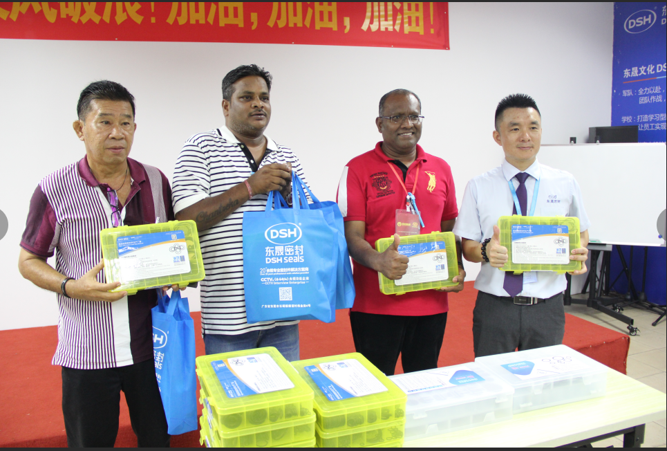 DSH-Foreign Trade Delegation Visit Dsh Seals, Guangdong Dsh Seals Technology Co