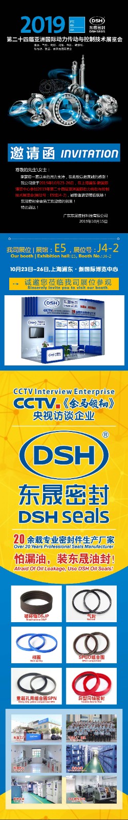 DSH-Welcome You To Visit Our Booth In China Shanghai Pudong New International
